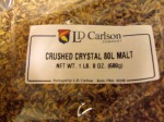 crushed crystal malt